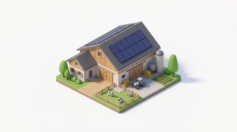Solarreinigung Landwirtschaft in Baden