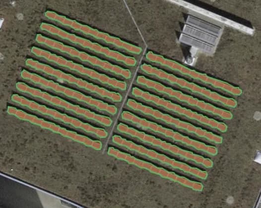 KI Modell Segmentierung Solaranlage 1